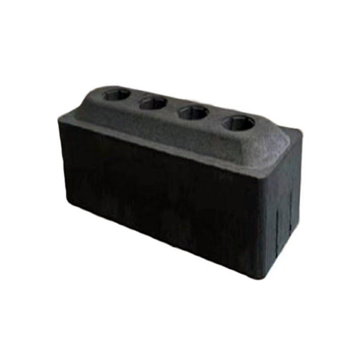 Porosité 15-20% Fourniture de matériaux cathodiques à bloc anodique de carbone à densité de masse 0,9-1,1 G/cm3