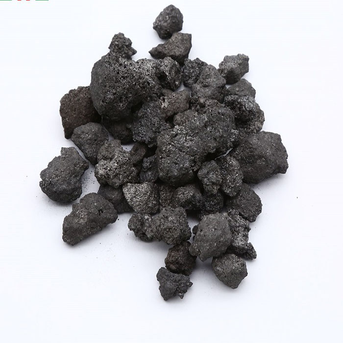 Humidité 0,5% Max Coke de pétrole calciné pour la fonderie de fonderie sidérurgique Sulfuer 0.7