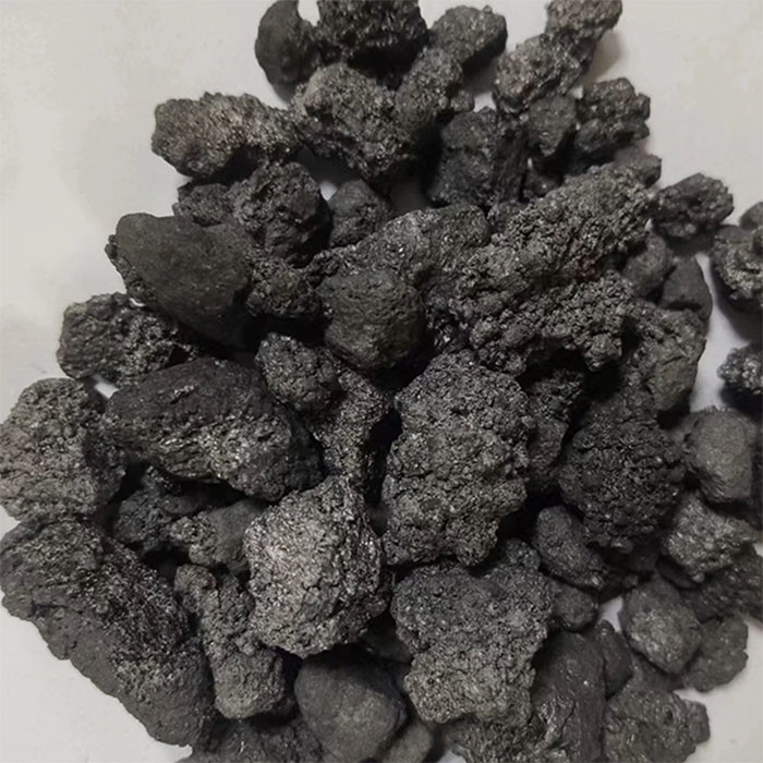 Humidité 0,5% Max Coke de pétrole calciné pour la fonderie de fonderie sidérurgique Sulfuer 0.7