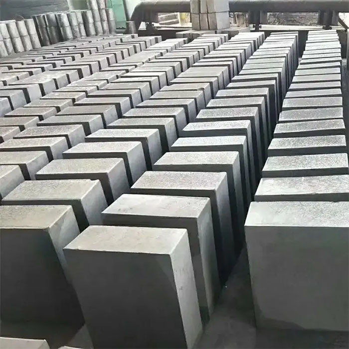 Cellules électrolytiques en aluminium Bloc cathodique de carbone Substance de carbone conductrice avec une densité de 1,6-1,8 G/cm3