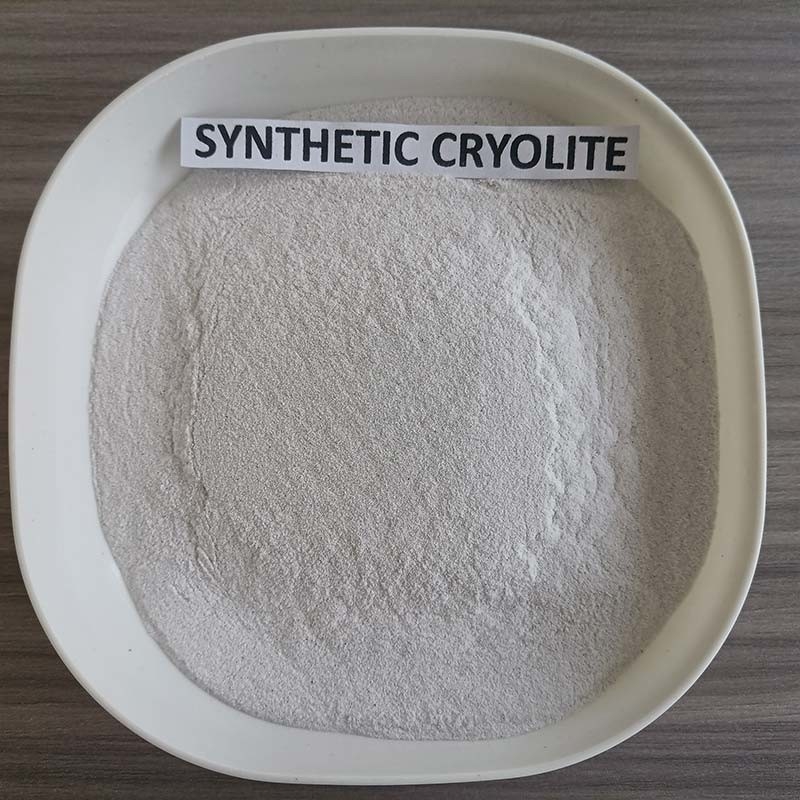 CAS 15096-52-3 Remplisseur actif Cryolite de sodium 200 Mesh Cryolite synthétique Pour l'industrie de l'aluminium