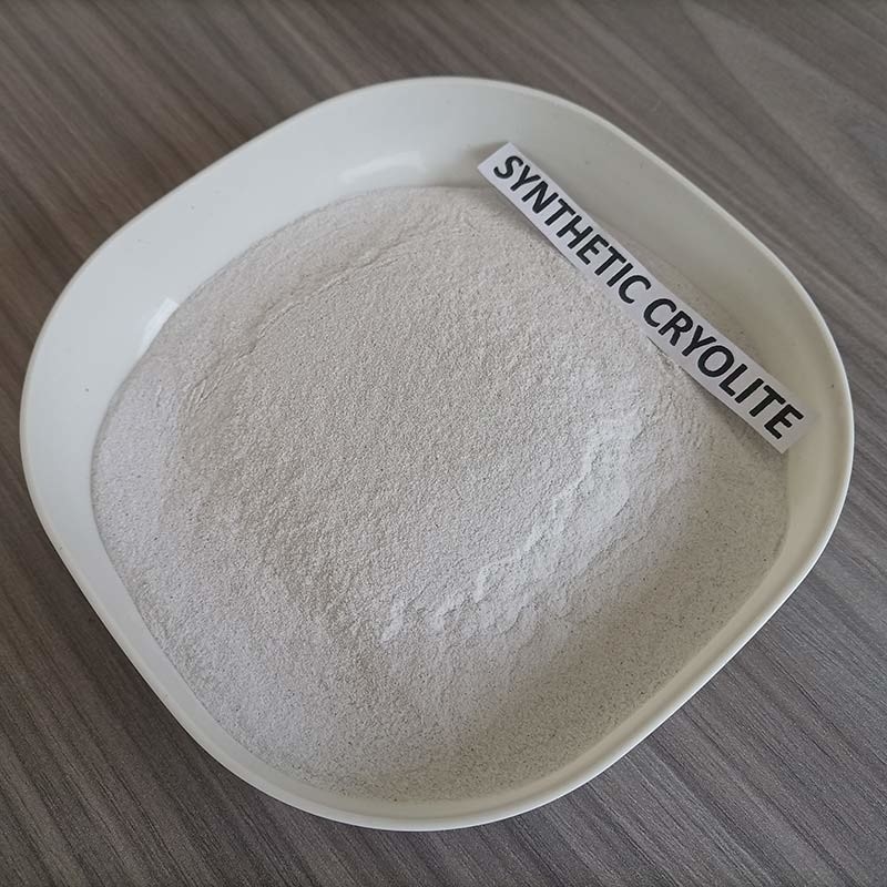 CAS 15096-52-3 Remplisseur actif Cryolite de sodium 200 Mesh Cryolite synthétique Pour l'industrie de l'aluminium