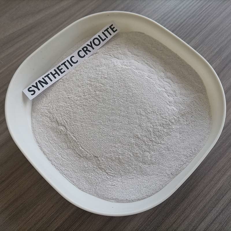 Cryolite synthétique de qualité réactif 99% Na3AIF6 Pour l'élimination de l'escargot, utilisé comme flux pour l'électrolyse de l'aluminium
