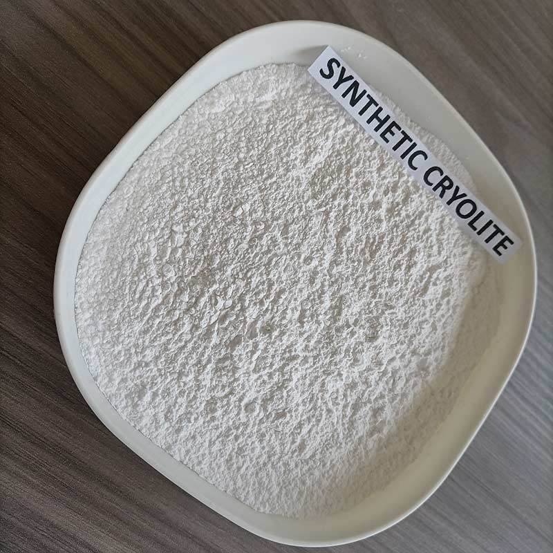 98% Min Pureté Cryolite synthétique Na3alf6 / Cryolite Fluorure de sodium d'aluminium pour l'aluminium