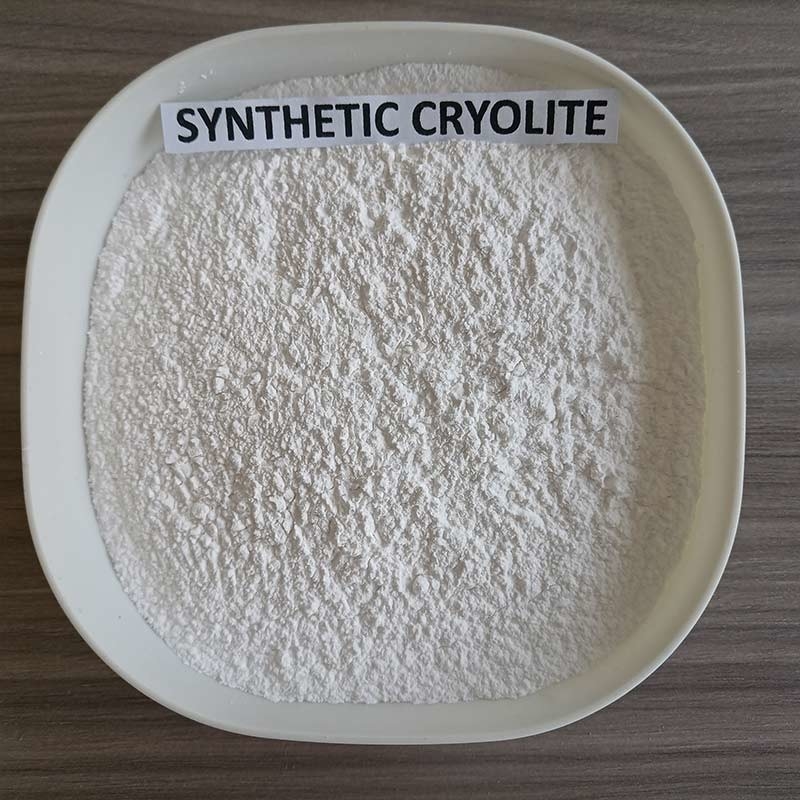 98% Min Pureté Cryolite synthétique Na3alf6 / Cryolite Fluorure de sodium d'aluminium pour l'aluminium