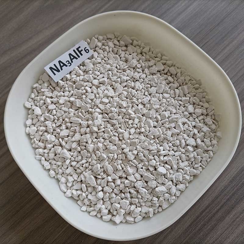 98% Min Pureté Cryolite synthétique Na3alf6 / Cryolite Fluorure de sodium d'aluminium pour l'aluminium