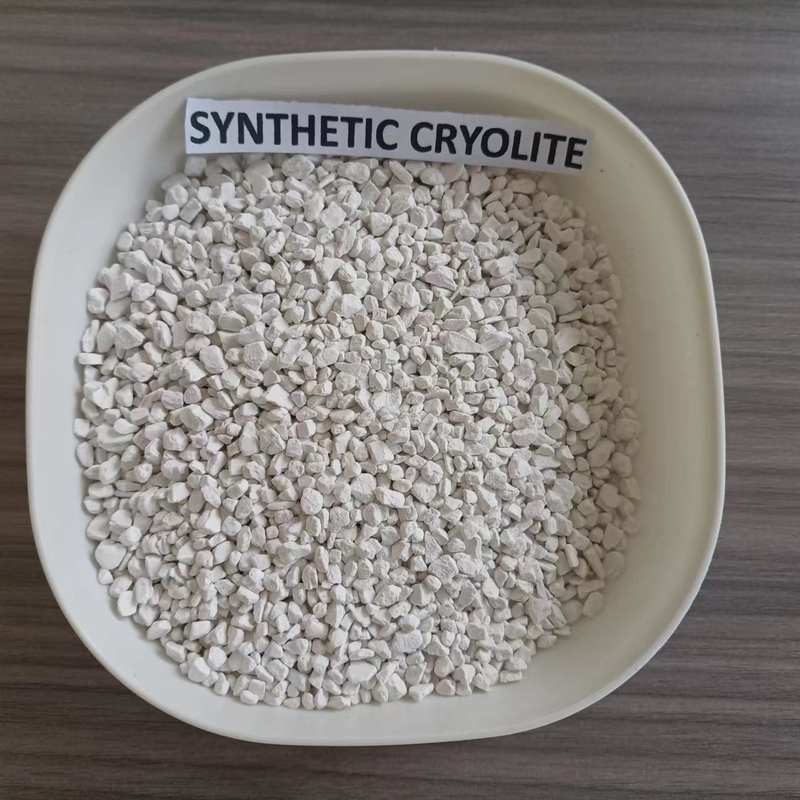 98% min Poudre de cryolite de sodium pour la fusion et le soudage de l' aluminium, Poudre de cryolite, hexafluoroaluminate de sodium