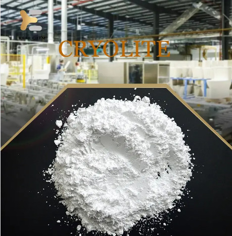 Cryolite synthétique de qualité réactif 99% Na3AIF6 pour les agents de déshydratation utilisés comme flux pour l'électrolyse de l'aluminium