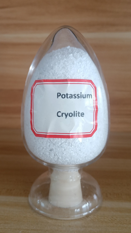 Vente à chaud Cryolite de potassium, Fluxes pour soudage à chaud et brasage, Matières premières pour l' industrie de la céramique et du verre