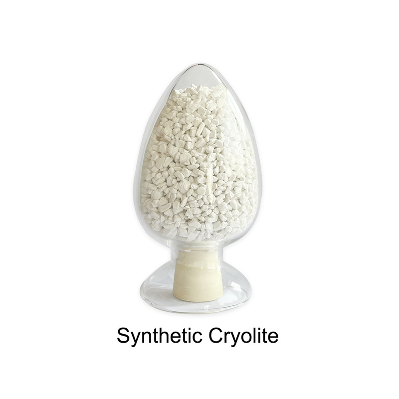 Cryolite synthétique de haute qualité Na3alf6 Solubilité supérieure pour les productions métallurgiques avancées