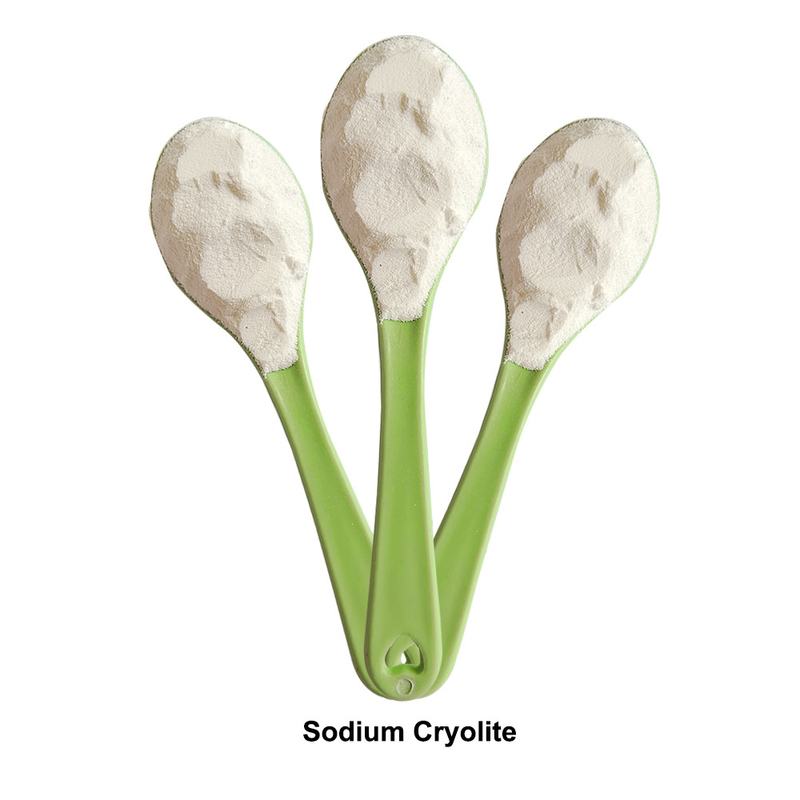 99% haute pureté Na3alf6 blanc à gris clair poudre cryolite synthétique pour l'aluminium