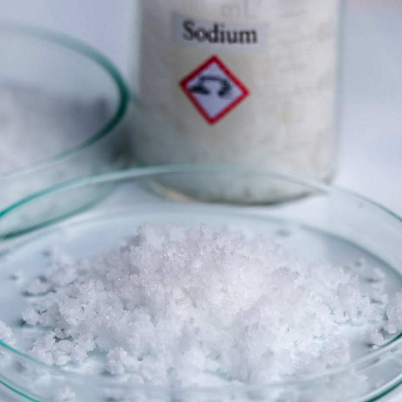 1.92 G/cm Densité poudre granulaire blanche Formate de sodium pour le procédé de galvanoplastie