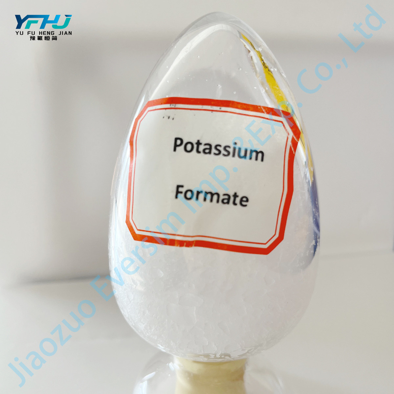 Poids moléculaire de qualité supérieure 84.12 Poudre cristalline blanche HCOOK Formate de potassium Utilisation sur les routes