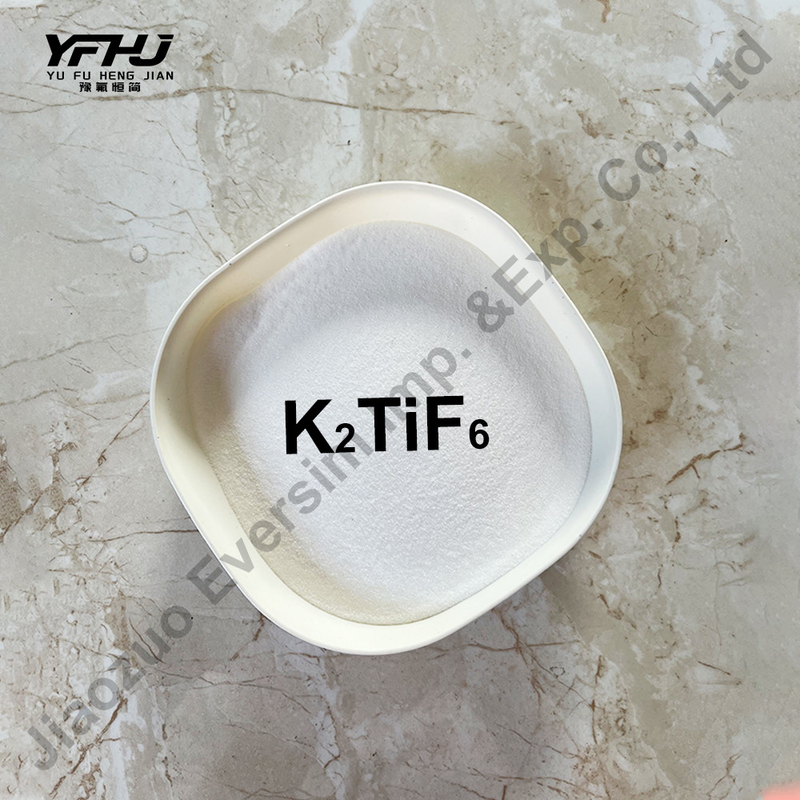 CAS 16919-27-0 Fluorotitanate de potassium K2 (TiF6) en poudre blanche pour l'industrie du verre