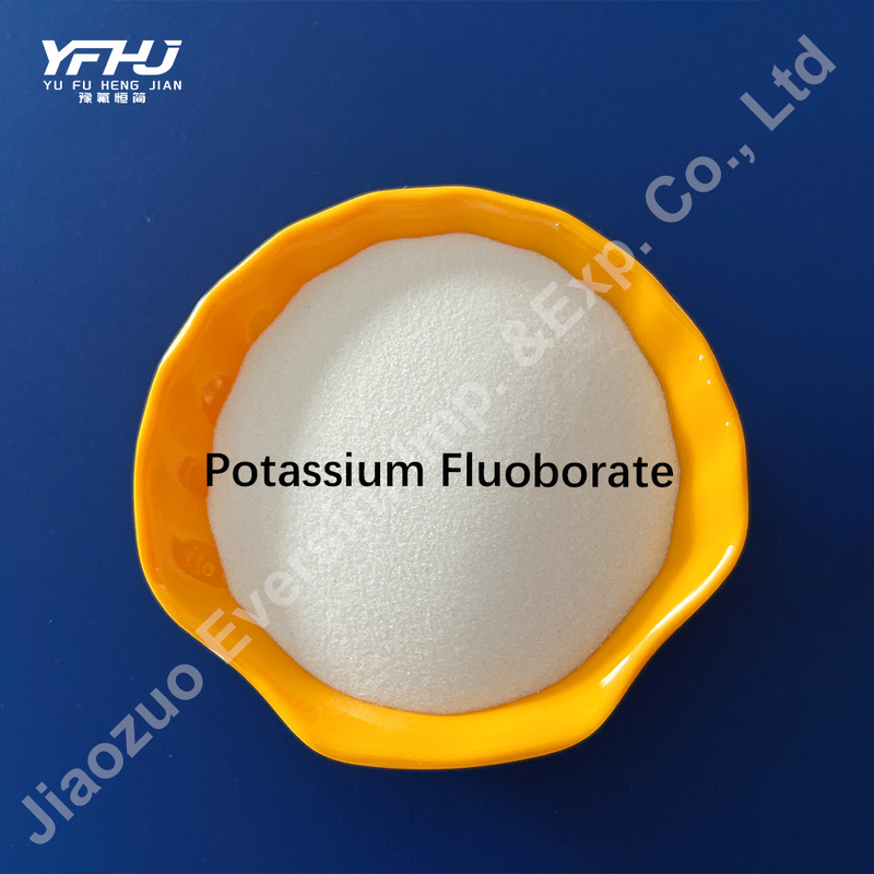125.90 Poids moléculaire Poudre blanche KBF4 Fluoborate de potassium pour le flux dans le soudage