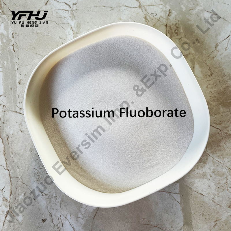 125.90 Poids moléculaire Poudre blanche KBF4 Fluoborate de potassium pour le flux dans le soudage