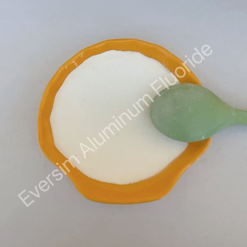 Flux de fluorure d'aluminium de haute pureté CAS n° 7784-18-1 AlF3 pour émaux