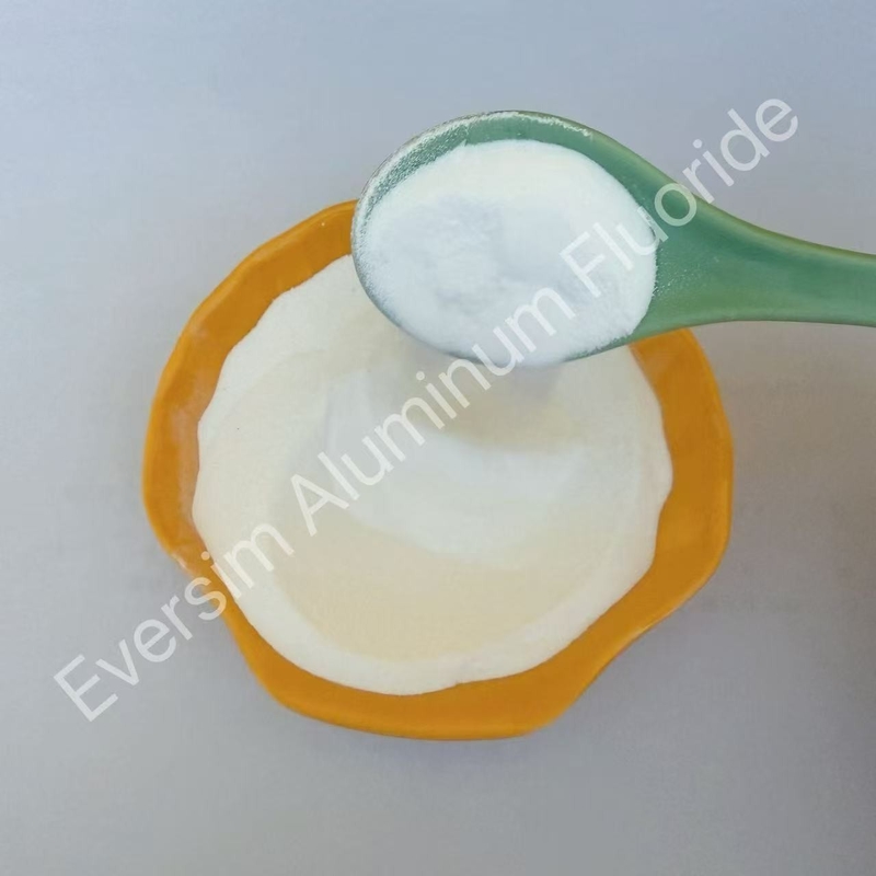 Flux de fluorure d'aluminium de haute pureté CAS n° 7784-18-1 AlF3 pour émaux