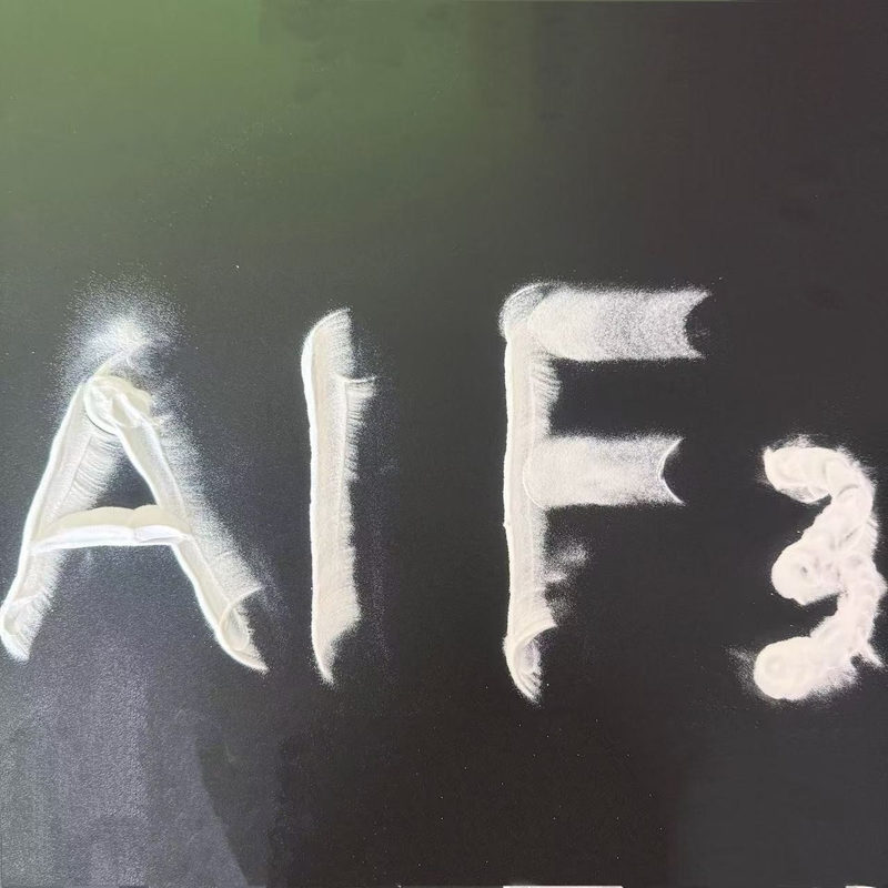 CAS7784-18-1 Poudre cristalline de fluorure d'aluminium Alf3 pour inhibiteurs de la production d'alcool