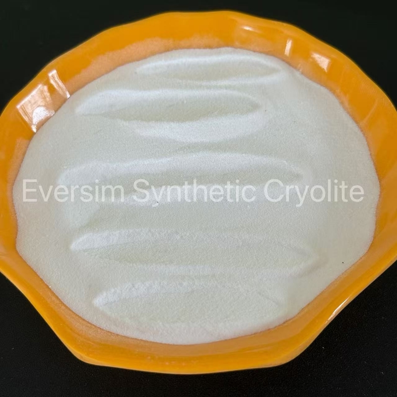 Produit chimique CAS15096-52-3 Sable blanc Na3AlF6 Cryolite synthétique pour l'industrie céramique