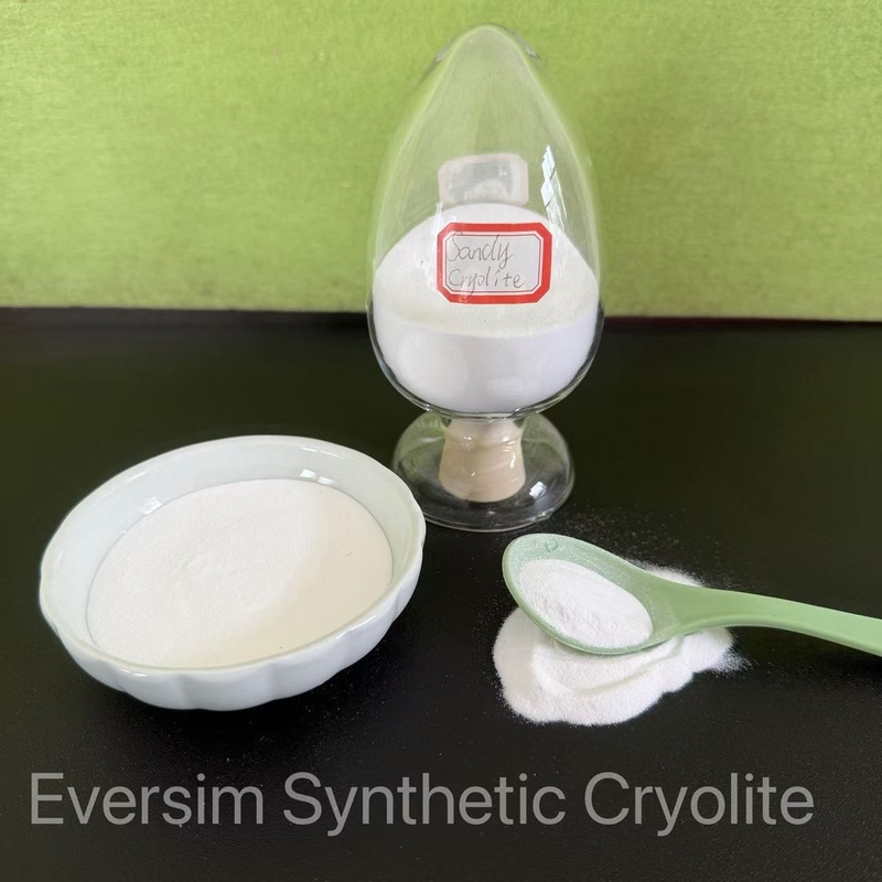 Prix de gros du produit chimique Cryolite synthétique Na3alf6 pour l'industrie céramique et abrasive