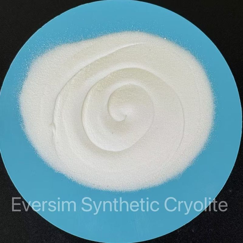 CAS15096-52-3 Cryolithe synthétique blanche et sableuse de haute pureté 99,2 % pour l'industrie de l'aluminium