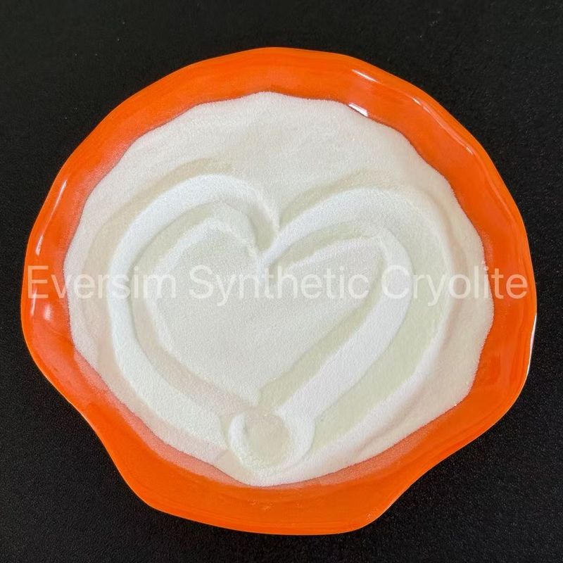 Produit chimique de haute pureté CAS15096-52-3 200 Mesh Na3AlF6 Cryolithe de sodium 99,9% pour l'industrie abrasive