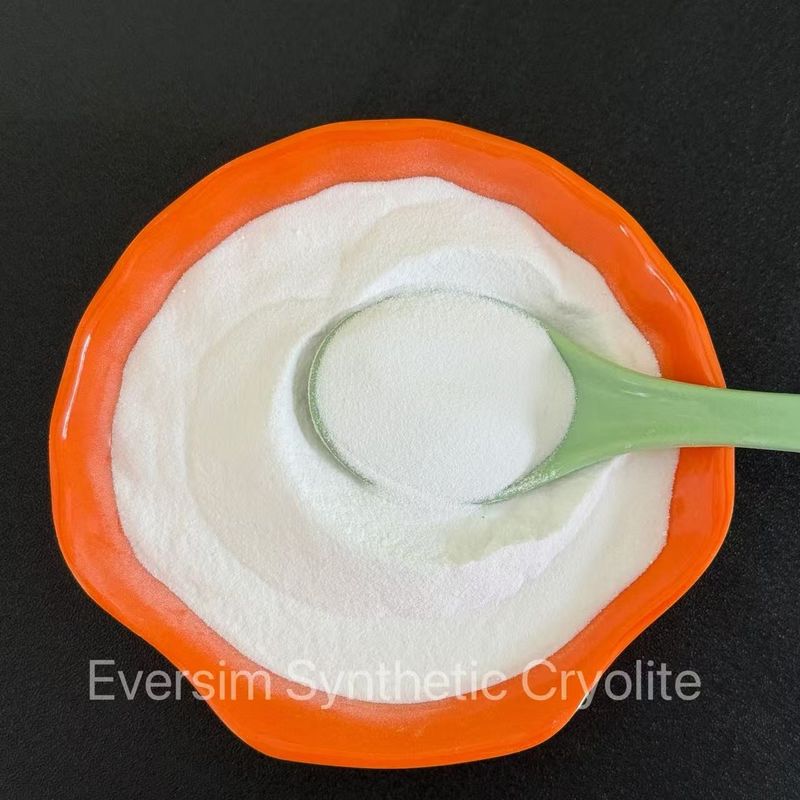 Cryolithe synthétique de maille 325, pureté 98% Na3AlF6, utilisé comme flux pour agent de brasage