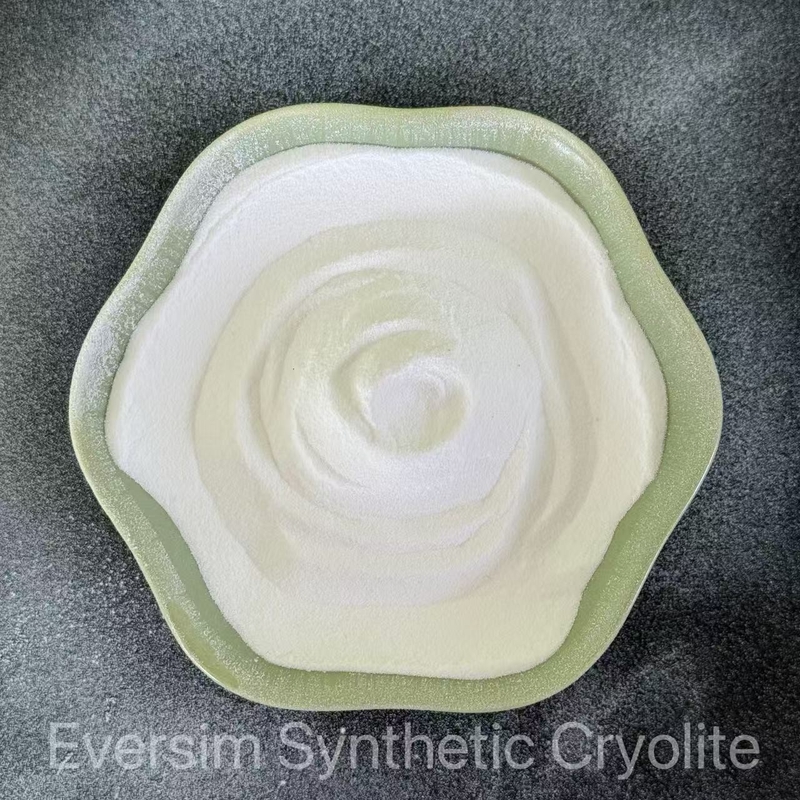 Prix de gros du produit chimique Cryolite synthétique Na3alf6 pour l'industrie céramique et abrasive