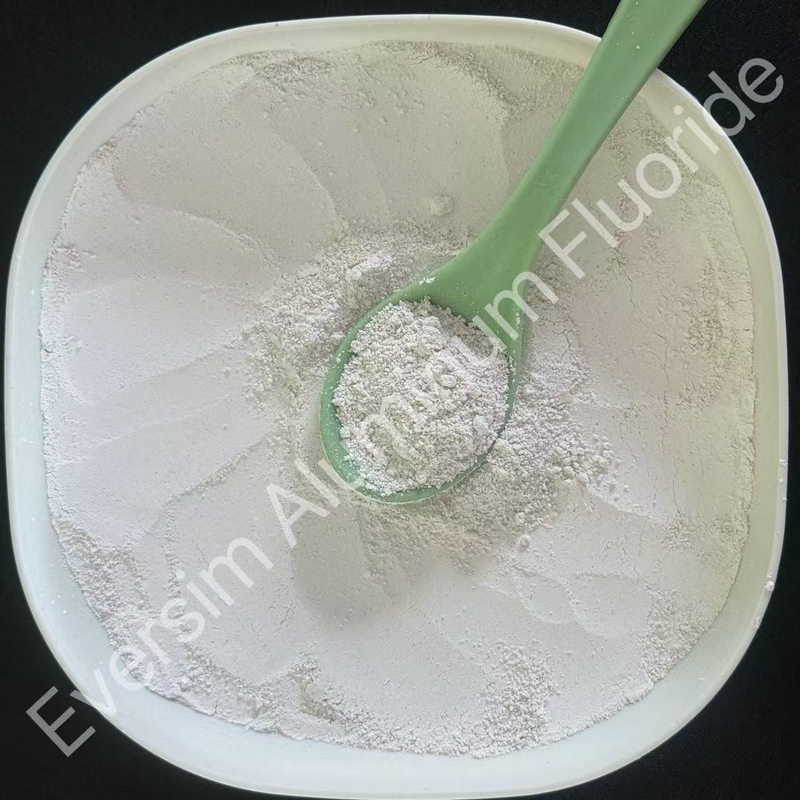 Fluorure d'aluminium blanc personnalisé utilisé pour l'électrolyte dans la production d'aluminium primaire