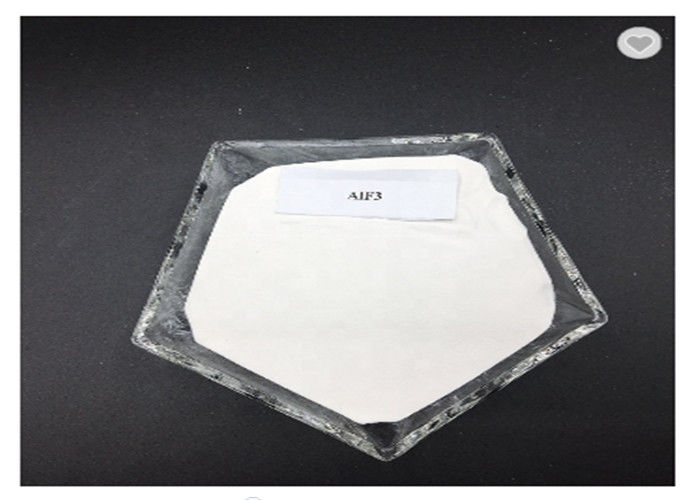 Fluorure d'aluminium de cristal blanc HBD / LBD utilisé comme flux pour le glaçage céramique