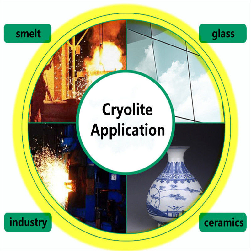 Cryolithe de haute qualité 13775-52-5 de potassium pour le fluorure d'aluminium de potassium de décapant à souder