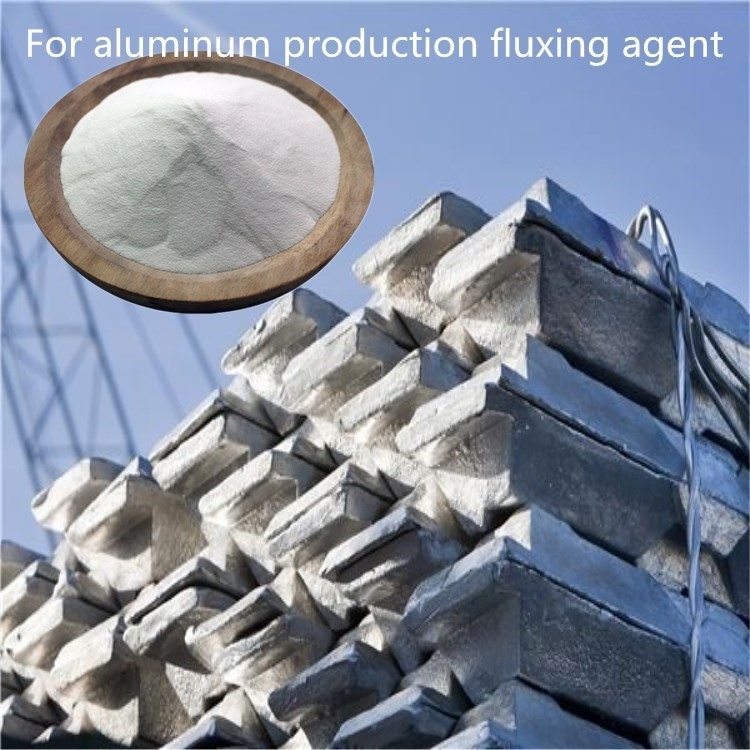 Moulage 1000 d'aluminium de Mesh Synthetic Cryolite White Powder Sandy Granular For Abrasive Welding