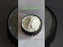 Cryolite de potassium en poudre blanche